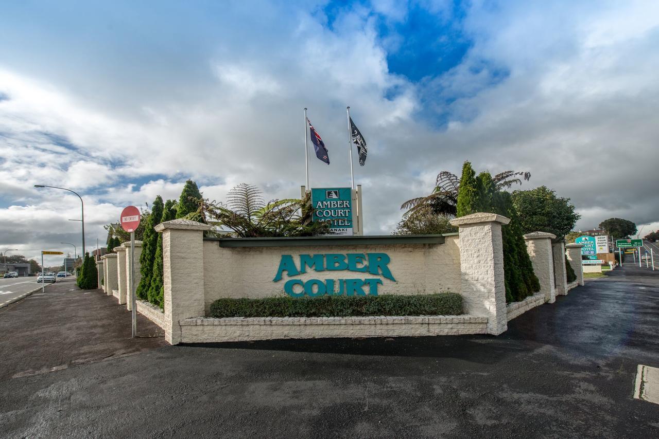 Amber Court Motel New Plymouth Exterior foto